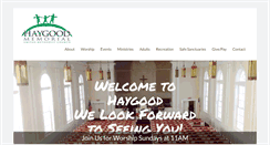 Desktop Screenshot of haygoodumc.org
