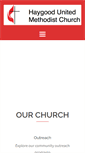 Mobile Screenshot of haygoodumc.com
